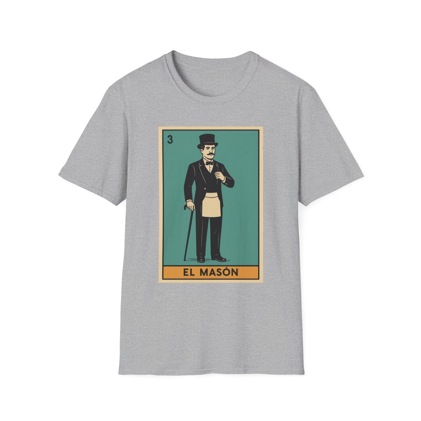 “El Masón” – Lotería-Inspired Masonic Tee