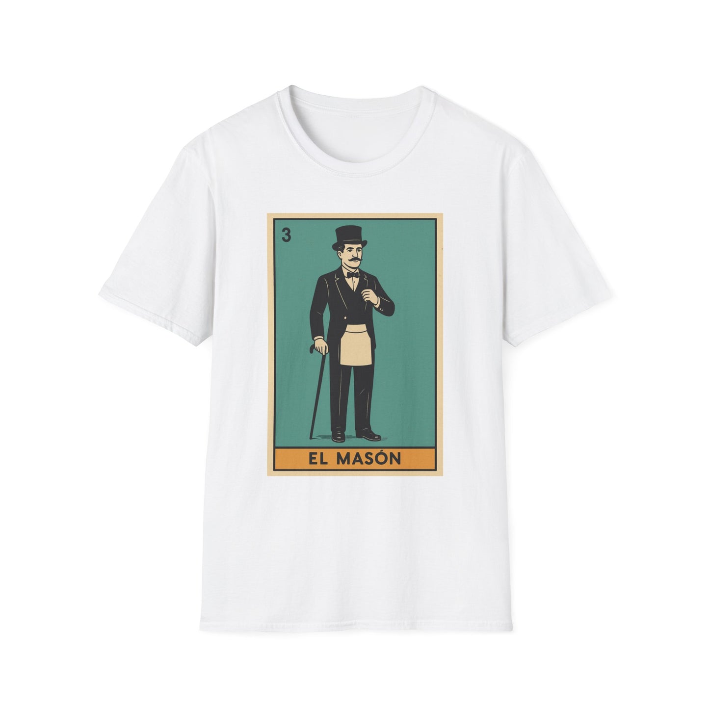 “El Masón” – Lotería-Inspired Masonic Tee