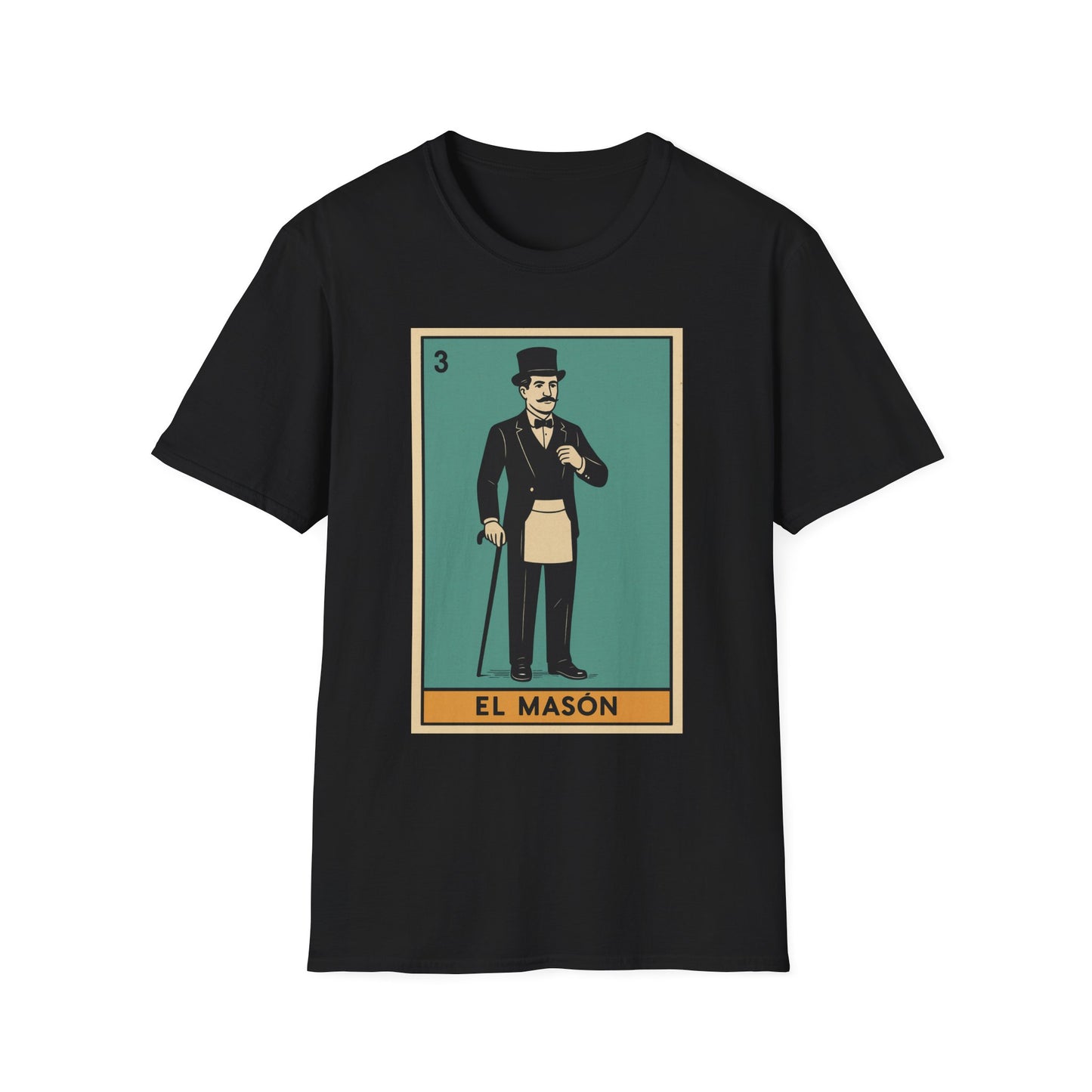 “El Masón” – Lotería-Inspired Masonic Tee