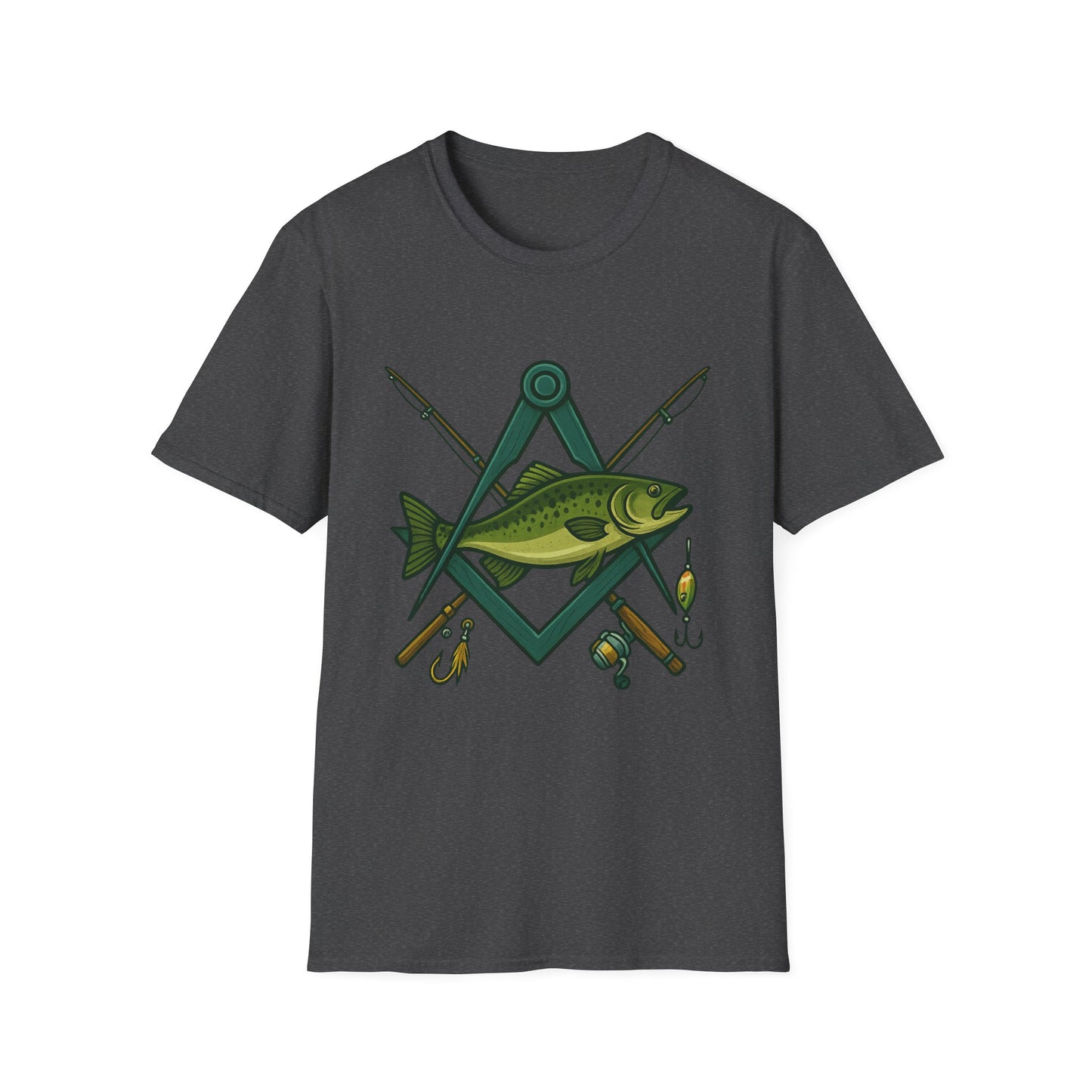 “Hooked on the Craft” – Masonic Fishing Tee