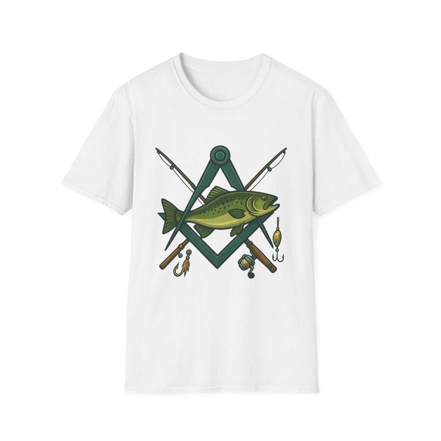 “Hooked on the Craft” – Masonic Fishing Tee