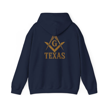 DOUBLE SIDED - SMIB / TEXAS - Masonic Hoodie