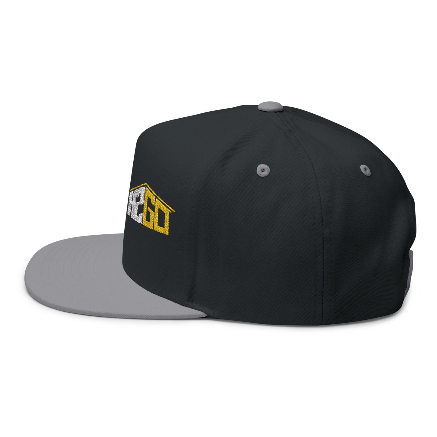 Flat Bill Cap (Embroidery)