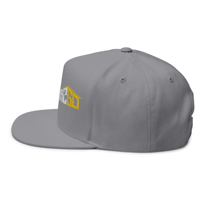 Flat Bill Cap (Embroidery)