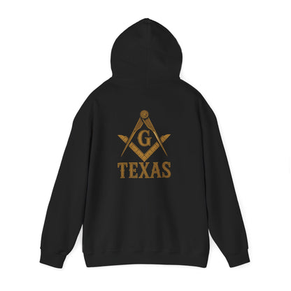 DOUBLE SIDED - SMIB / TEXAS - Masonic Hoodie