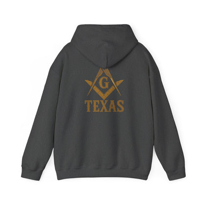 DOUBLE SIDED - SMIB / TEXAS - Masonic Hoodie