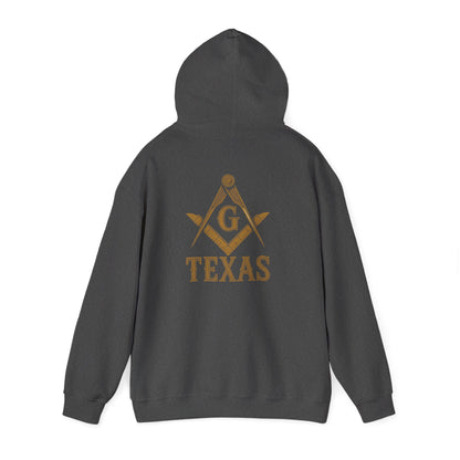 DOUBLE SIDED - SMIB / TEXAS - Masonic Hoodie